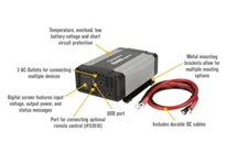 Strongway 1500 Watt Continuous 3000W Peak Modified Sine Wave Power Inverter