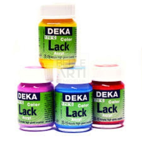 COLORE ACRILICO DEKA LACK DA 25 ML 15 ROSSO - Imagen 3 de 3