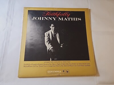 Johnny Mathis Faithfully Osser Columbia Mono CL1422 1959 6 eye LP PET ...