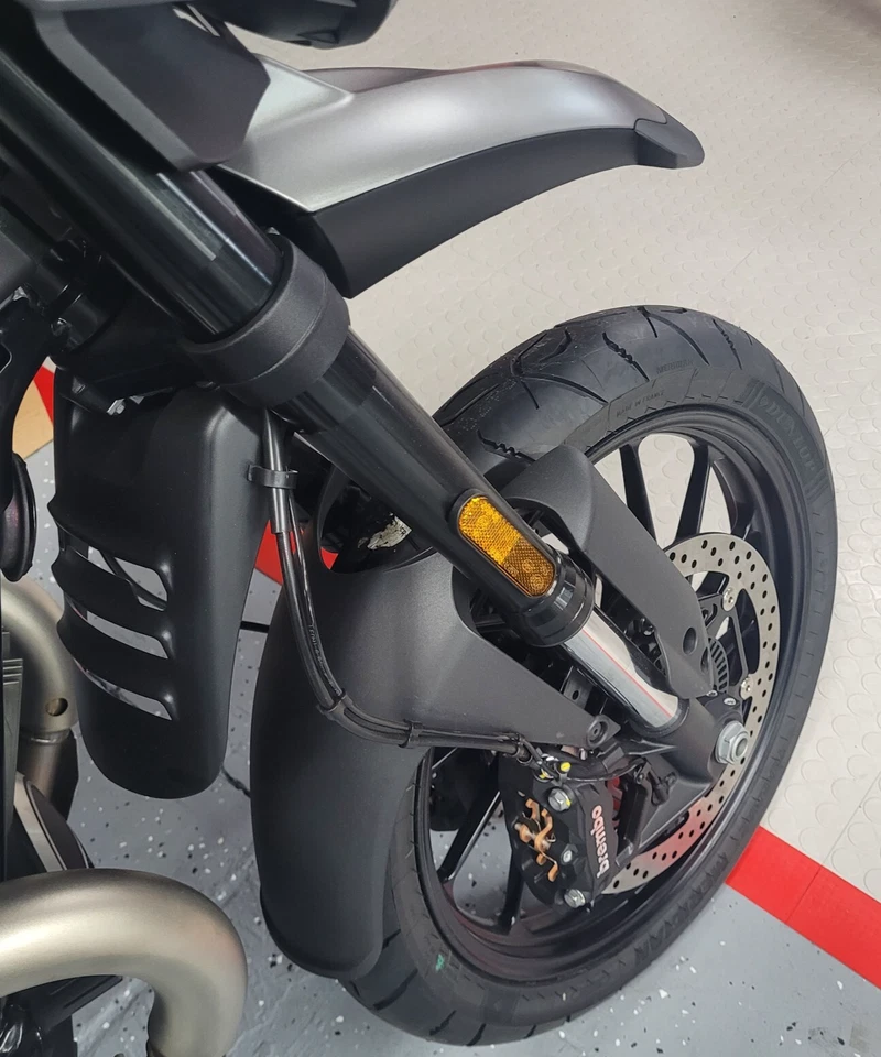 MOTO GUZZI V85 TT НИЖНЕЕ ПЕРЕДНЕЕ КРЫЛО - ОБХВАТ ШИНЫ * 2B011783 * ОРИГИНАЛЬНАЯ ДЕТАЛЬ - Изображение 4 из 4