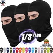 Balaclava Face Mask Breathable Thin for Outdoor Men Women Neck Gaiter Sun Shield