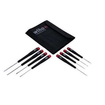 Wiha 26099 8 Piece Precision Slotted Screwdriver Set