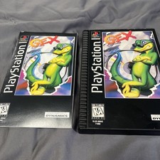 Gex (Sony PlayStation 1, 1995) Long Box - Reg Card/Manual Complete