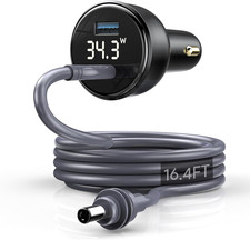 Starlink Mini Car Adapter DC Power Cable  Cigarette Lighter Adapter 12V-24V wit