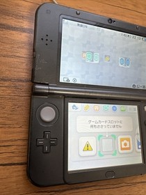 6515 New Nintendo 3DS LL Metallic Black Normal TESTED
