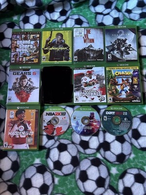 8 Xbox One Games With Cases 3 Without Lot Bundle See Description For Details