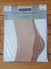 Vintage Aristoc Harmony Point Sheer Nylon Stockings 20 Denier - 10.5 Allure