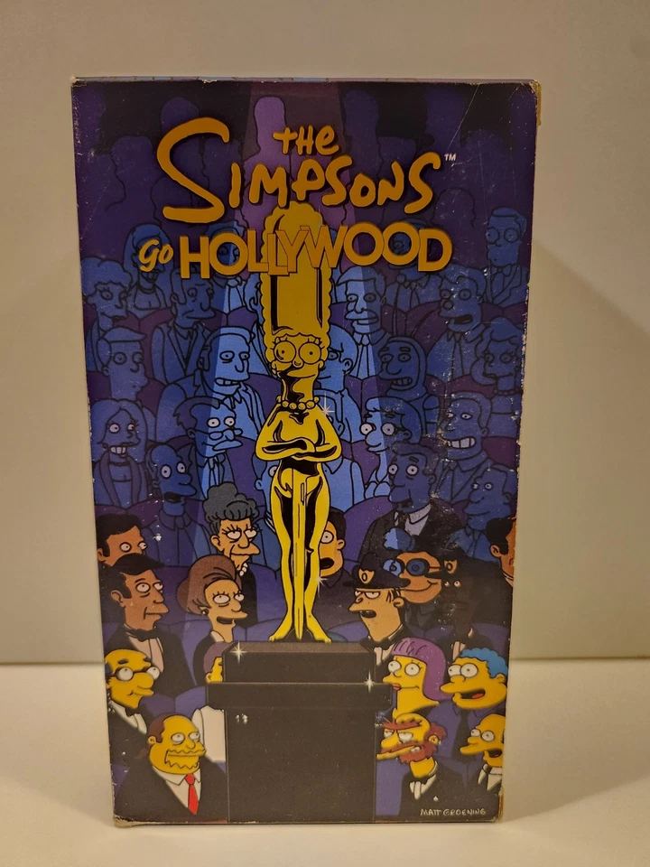 Vintage The Simpsons VHS Tapes Go Hollywood VHS Box Set 1999 - Image 3 of 4
