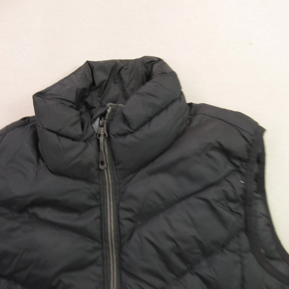 Mountain Hardwear Vest Womens XS Sleeveless Full Zip Puffer Pockets Black - Image 2 of 4