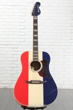 Fender Buck Owens Kingman Acoustic-electric Guitar - Red, White, and Blue