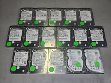 (Lot of 16) Mixed Brand Mixed Model 500GB 2.5" 7mm Sata HDD