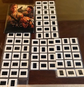 TROY 2004 ORIGINAL WB PRESS KIT BRAD PITT ERIC BANA ORLANDO BLOOM 68 35MM SLIDES