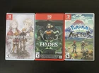 Nintendo Switch 2 Game Lot (Pokémon, Hades 2, Final Fantasy Tactics)