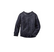 OshKosh B'Gosh Kid Girls' Hi-Low Sparkle Sweater  Size 6