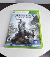 Assassin's Creed III (Microsoft Xbox 360, 2012) CIB  😊😊 LOOK