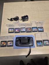 SEGA Game Gear Console Fully Recapped ,New IPS  Screen,New Shell + 10 games