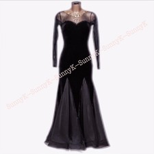 Handmade Dance Dress/Standard Ballroom Competition smooth Waltz Tango Costume