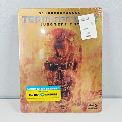 Terminator 2: Judgment Day Blu-ray Steelbook (2013, Lions Gate) New Sealed