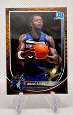 2025-26 Bowman Julius Randle Chrome Reptilian Refractor #BCV-183 - Timberwolves
