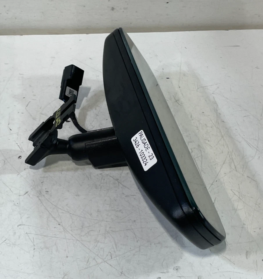 2023-2025 HYUNDAI PALISADE INTERIOR REAR VIEW INSIDE MIRROR W/ HOMELINK # 103324 - Image 3 of 4