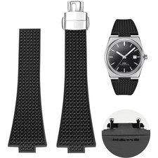Quick Release Watch Band for Tissot PRX Strap Replacement,FKM Rubber Strap an...