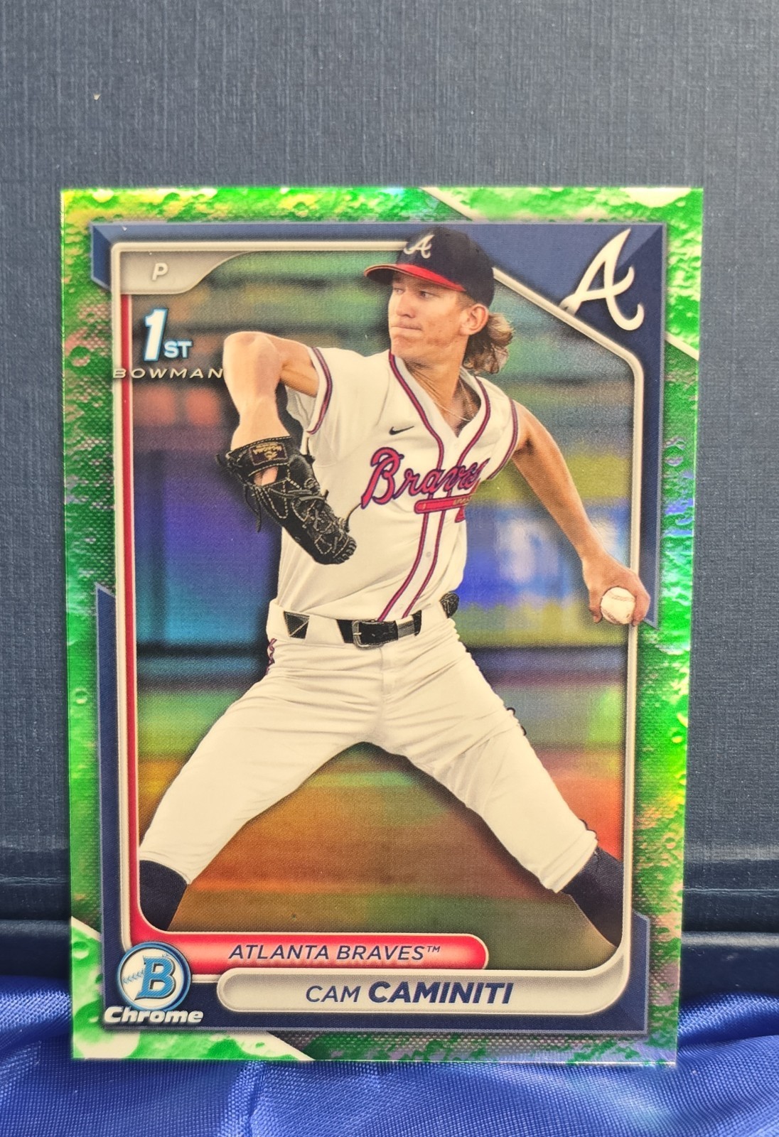 2024 Bowman Draft - Chrome Cam Caminiti #BDC-20 Lunar Glow Refractor (RC)