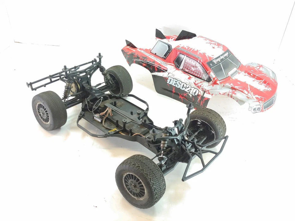 Team Durango DESC210 1/10 2wd Short Course Truck Roller Rolling Chassis Used - Image 2 of 4