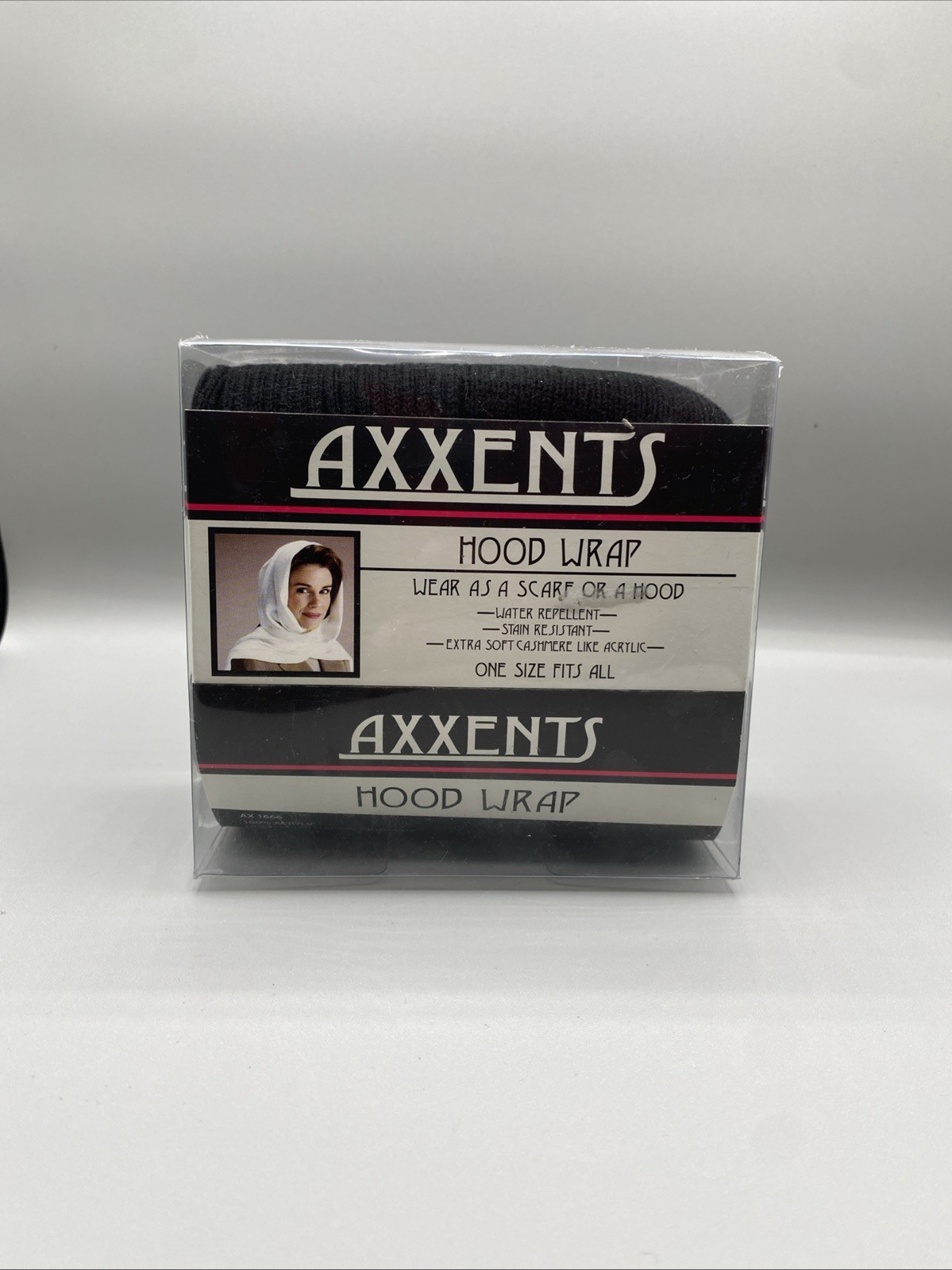3M AXXENTS Women Head Hoodwrap Scarf or Hood Brown One Size Extra Soft Sealed