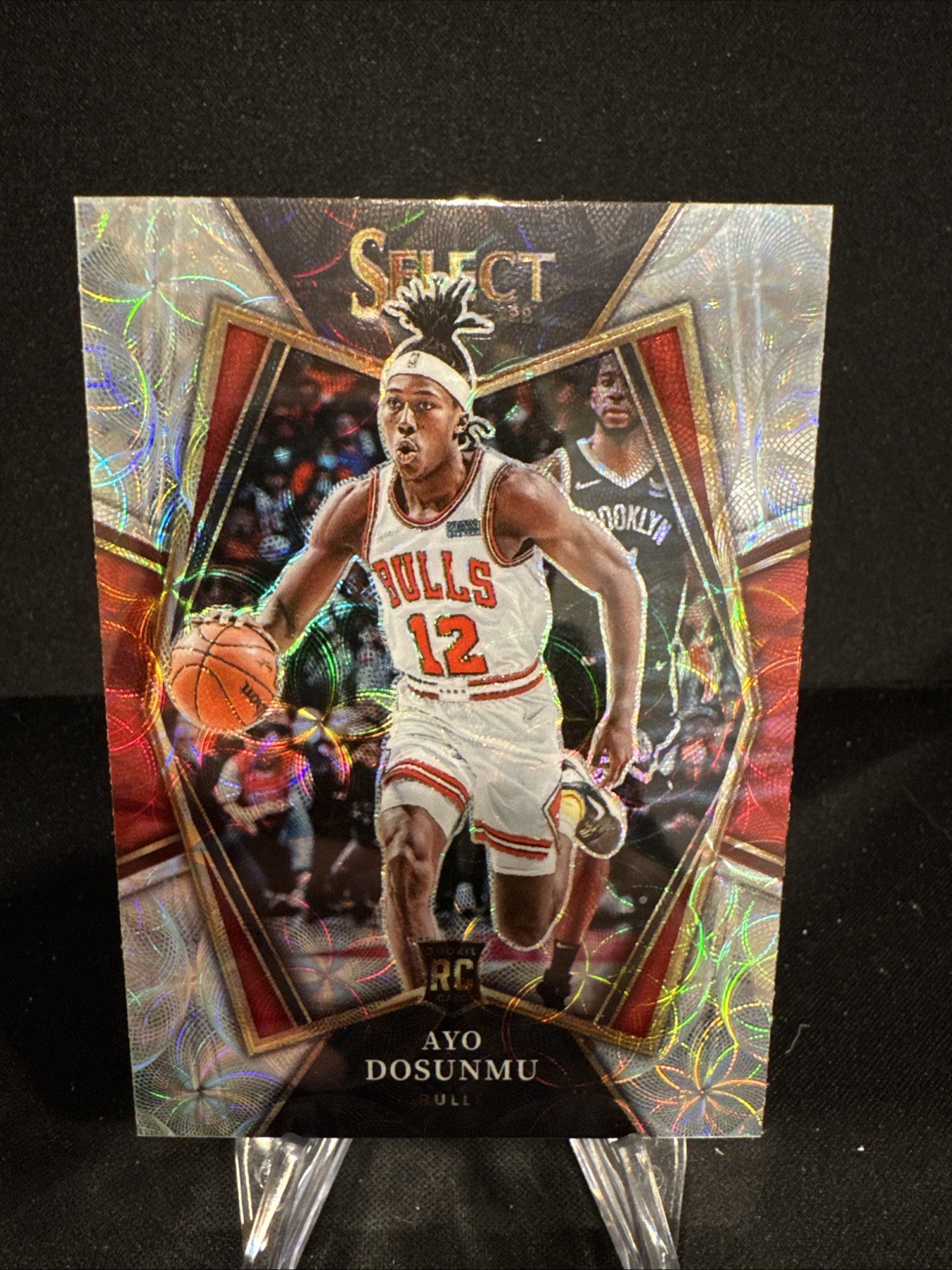 2021-22 Panini Select Basketball-Ayo Dosunmu #154-Scope Prizm