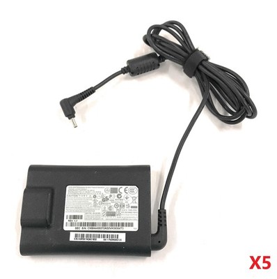 Lot of 5 Genuine Samsung PA-1400-24 AC Laptop Power Adapters 40W 19V 2.1A