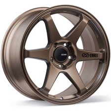 Enkei T6r 17x8 40mm Offset 5x114.3 Bolt Pattern 72.6 Bore Matte Bronze Wheel