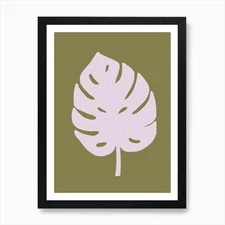 Fiddle Fig Leaf Art Print Framed Wall Art Poster Canvas Print Picture