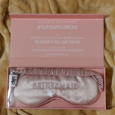slip Pure Silk Sleep Mask Bridal Collection MR/MRS/6 Bridesmaid One Size