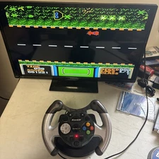 DreamGEAR turbo GT Sign-188 Steering Wheel Works Great Driving Racing Car Game