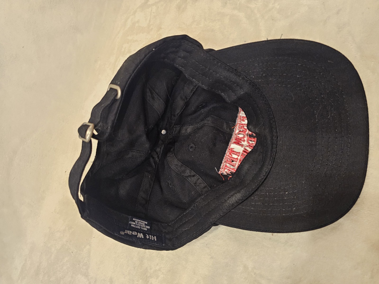 Stranger Things Black Red Adjustable Trucker Cap … - image 7