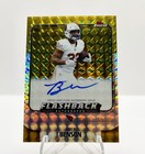2025 Topps Finest Football Gold Refractor Trey Benson #FBA-TB