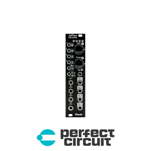 Klavis CalTrans Calibrator + Transposer (Black) EURORACK NEW PERFECT CIRCUIT