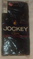 JOCKEY CLASSIC UNDERWEAR FOR MEN SIZE 36 FULL RISE BRIEF BLACK 1 PACK NOS