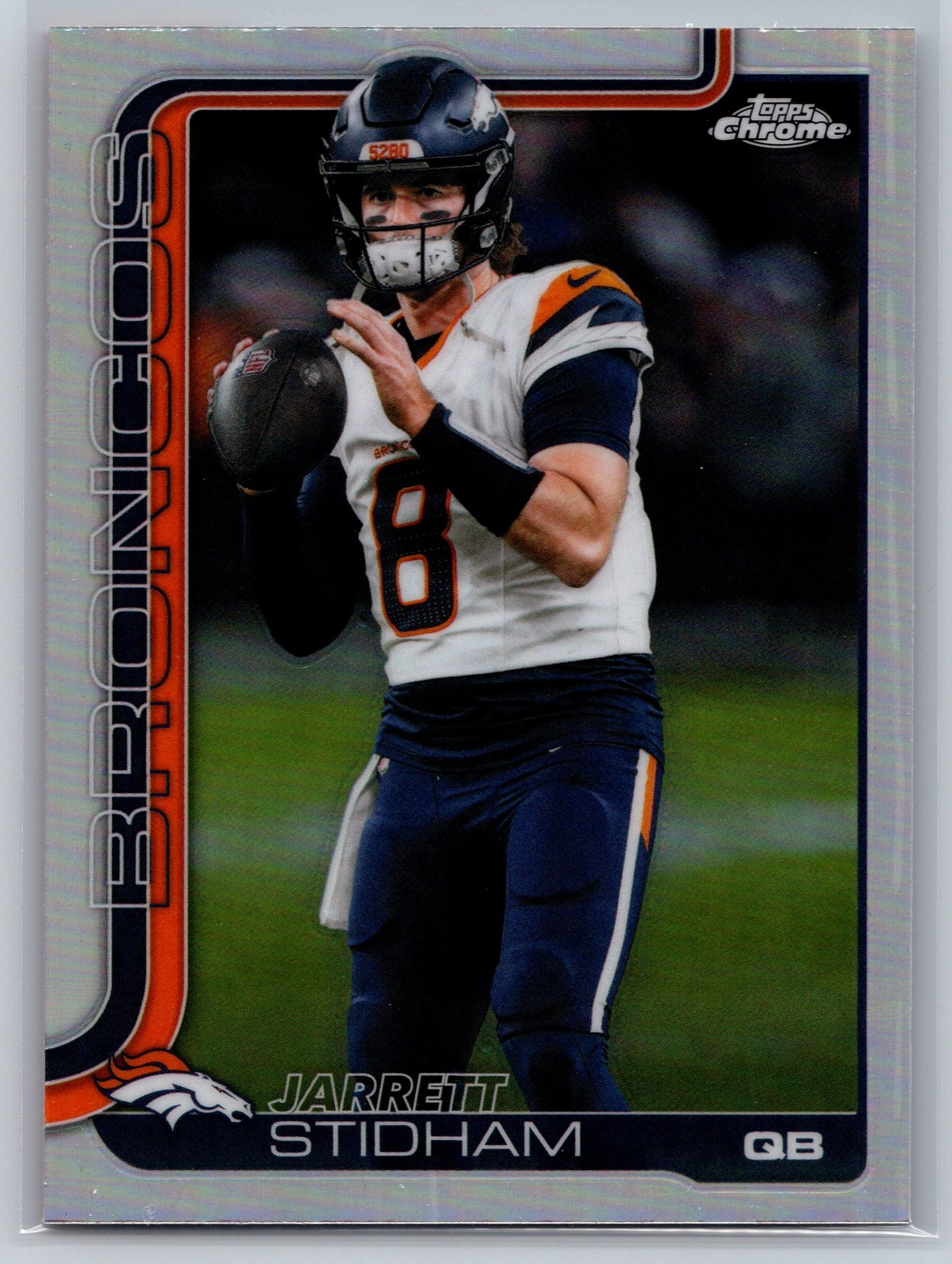 2025 Topps Chrome #89 Jarrett Stidham Refractor