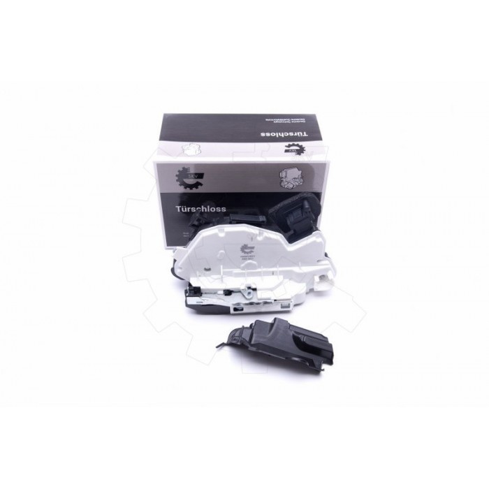 Serrure de porte conducteur en acier renforcé pour Skoda 5K1837015A
