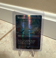 Misty Rainforest (Borderless) (Dragonscale Foil) Special Guests Foil