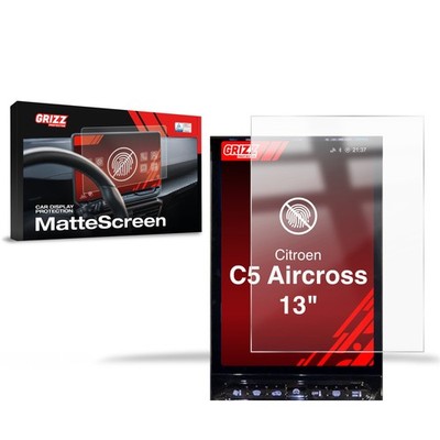 Matte Autodisplayfolie für Citroen C5 Aircross 13'' (2026), Grizz Protector Folie
