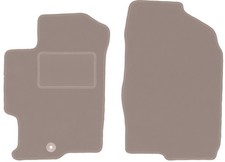 Fußmatten Automatten Vorne Velours Beige für Mazda 6 I GG / GY 2002-2007
