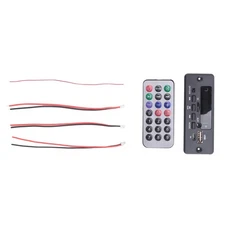 12V Bluetooth MP3 Decoder Board 50W Amplifier DIY Home Digital Audio Module2287