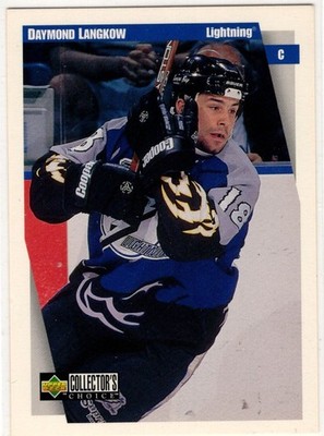 1997 Upper Deck Collector's Choice Daymond Langkow No. 243 Tampa Bay Lightning