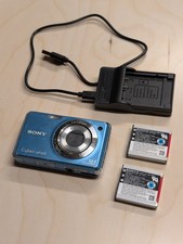 Blue SONY Cyber-Shot DSC-W220 Digital Camera 12.1 MP 4X Optical Zoom English