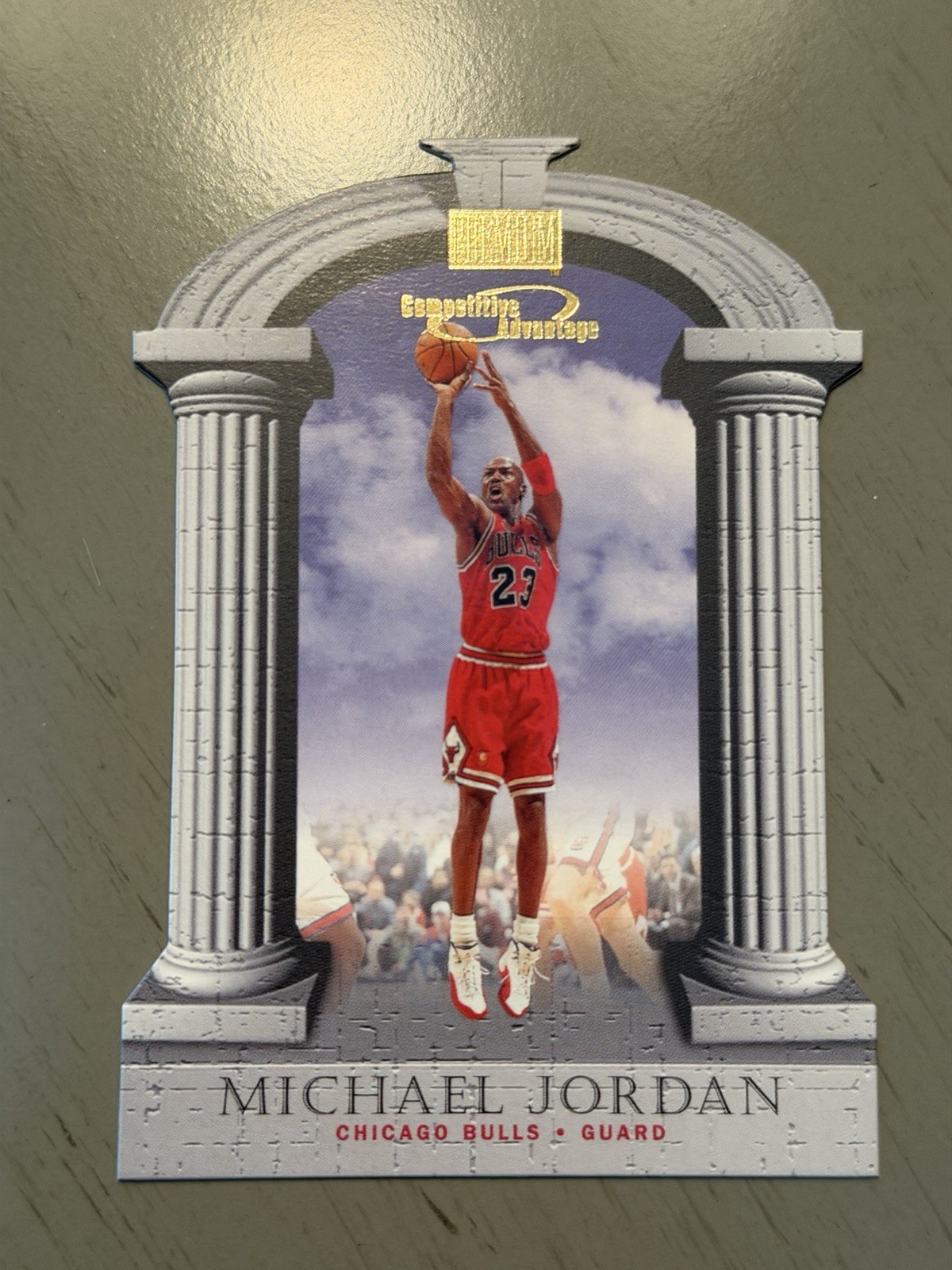 1997-98 SkyBox Premium Michael Jordan Competitive Advantage #3 OF 15CA Die-cut