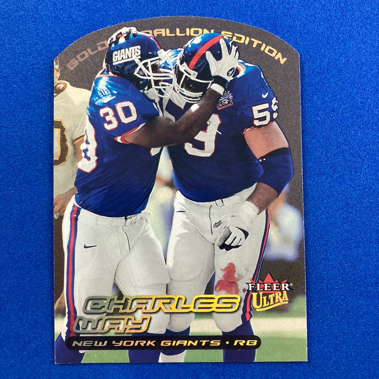 Charles Way 2000 Fleer Ultra Gold Medallion #127 NFL New York Giants