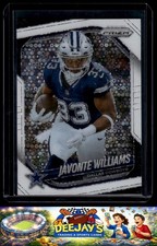 2025 Panini Prizm #1 Javonte Williams White Disco Dallas Cowboys