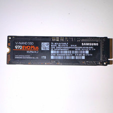 Samsung 970 EVO Plus 1TB NVMe M.2 Internal (97%+ health) MZVLB1T0HBLR